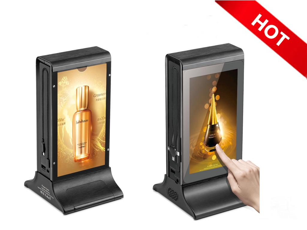 Hot Sale FYD-835S Restaurant Advertising Charging Station Menu Power Bank