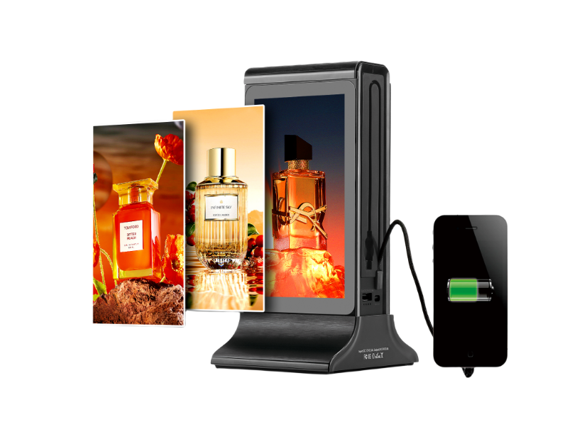 New Innovative FYD-835SD Digital Signage Tabletop Advertising Display Player